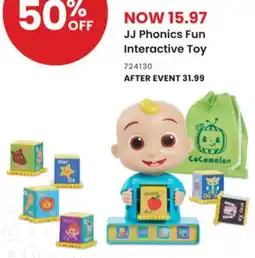 Toys R us CoComelon JJ Phonics Fun Interactive Toy offer