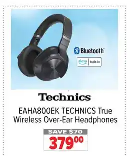 2001 Audio Video TECHNICS True Wireless Over-Ear Headphones offer