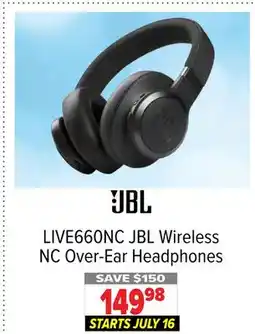 2001 Audio Video JBL Wireless NC Over-Ear Headphones offer