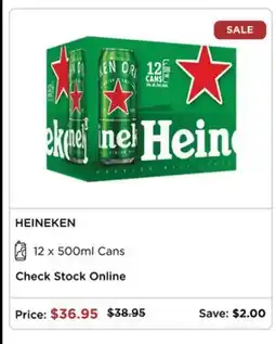 The Beer Store Heineken offer