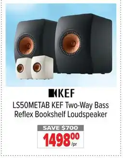 2001 Audio Video Two-Way Bass Reflex Bookshelf Loudspeaker offer