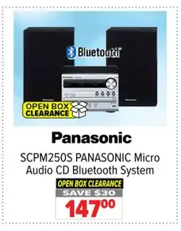 2001 Audio Video PANASONIC Micro Audio CD Bluetooth System offer