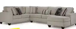 Leon's Sutton 3-Piece Sectional with Right-Facing Chaise - Beige offer