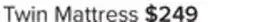 Leon's Sealy Essentials Evan Medium Twin Mattress offer