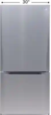 Leon's L2 Stainless Steel Bottom-Freezer Refrigerator (18.7 cu. ft.) - LRB19B5ASTC offer