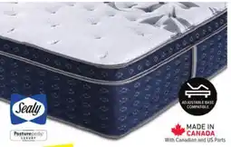 Leon's Sealy Posturepedic Palatial Crest Kamden Firm Eurotop Queen Mattress offer