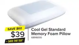 Leon's Cool Gel Standard Memory Foam Pillow offer