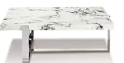 Leon's Bellissimo Coffee Table - White & Grey offer