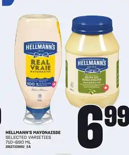 Loblaws HELLMANN'S MAYONAISSE, 710-890 ML offer