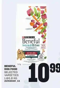 Loblaws BENEFUL DOG FOOD, 1.6/1.8 KG offer