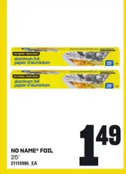 Loblaws NO NAME FOIL, 25' offer