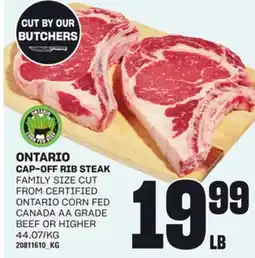 Loblaws CAP-OFF RIB STEAK offer