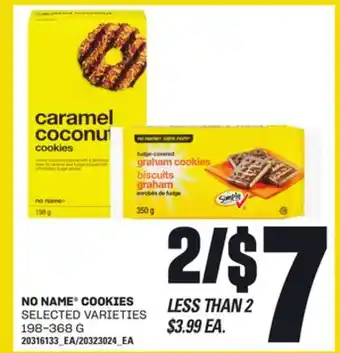Loblaws NO NAME COOKIES, 198-368 G offer