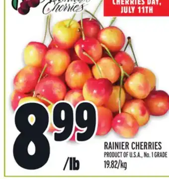 Metro RAINIER CHERRIES offer