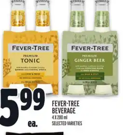 Metro FEVER-TREE BEVERAGE offer