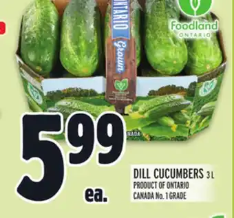 Metro DILL CUCUMBERS offer