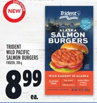 Metro TRIDENT WILD PACIFIC SALMON BURGERS offer