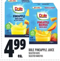Metro DOLE PINEAPPLE JUICE offer