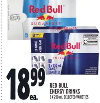 Metro RED BULL ENERGY DRINKS offer