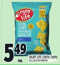 Metro ENJOY LIFE LENTIL CHIPS offer