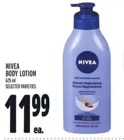 Metro NIVEA BODY LOTION offer