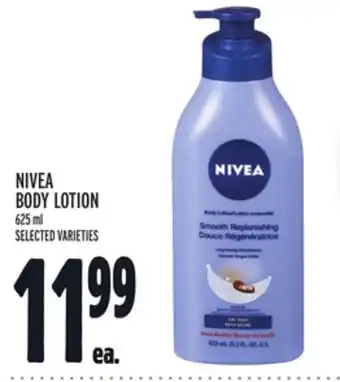 Metro NIVEA BODY LOTION offer