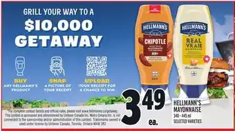 Metro HELLMANN'S MAYONNAISE offer