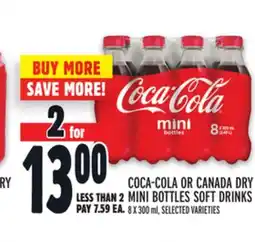 Metro COCA-COLA MINI SOFT DRINKS offer