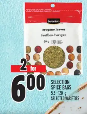 Metro SELECTION SPICE BAGS offer