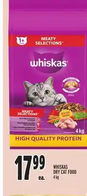 Metro WHISKAS DRY CAT FOOD offer