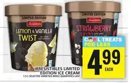 Food Basics IRRESISTIBLES LIMITED EDITION ICE CREAM offer