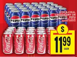 Food Basics COCA-COLA, CANADA DRY OR PEPSI offer