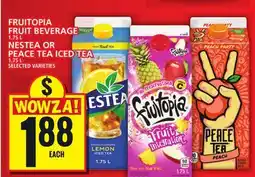 Food Basics NESTEA OR PEACE TEA ICED TEA offer