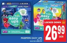 Food Basics PAMPERS EASY UPS offer