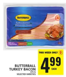 Food Basics BUTTERBALL TURKEY BACON offer