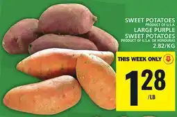 Food Basics SWEET POTATOES offer