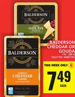 Food Basics BALDERSON CHEDDAR OR GOUDA offer