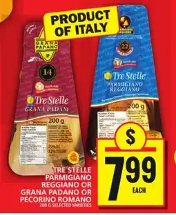 Food Basics TRE STELLE PARMIGIANO REGGIANO OR GRANA PADANO OR PECORINO ROMANO offer