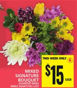 Food Basics MIXED SIGNATURE BOUQUET offer