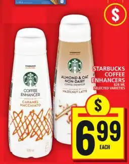 Food Basics STARBUCKS COFFEE ENHANCERS offer