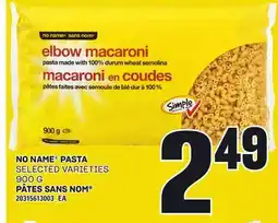 Independent Grocer NO NAME PASTA, 900 G offer