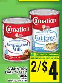 Food Basics CARNATION EVAPORATED MILK offer