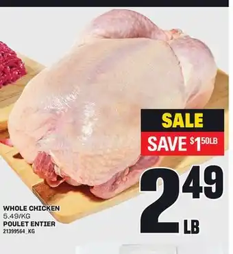 Independent Grocer WHOLE CHICKEN offer