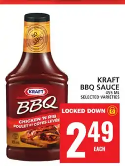 Food Basics KRAFT BBQ SAUCE offer