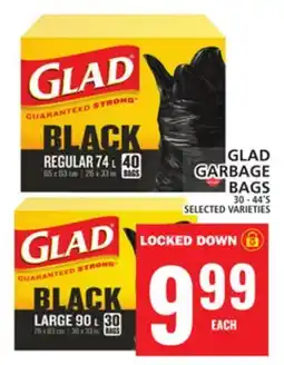 Food Basics GLAD GARBAGE BAGS offer
