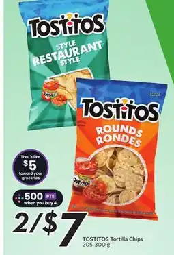 Sobeys TOSTITOS Tortilla Chips offer