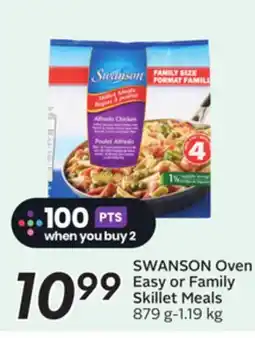 Sobeys SWANSON Oven Easy or Family Skillet Meals offer