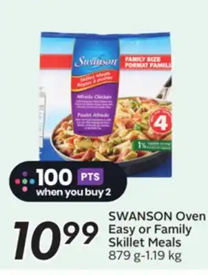 Sobeys SWANSON Oven Easy or Family Skillet Meals offer