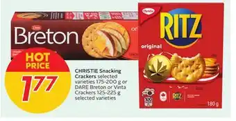 Sobeys CHRISTIE Snacking Crackers offer