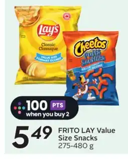 Sobeys FRITO LAY Value Size Snacks offer